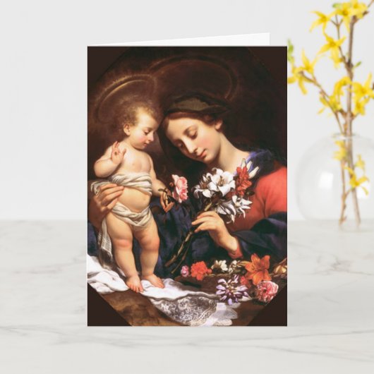 母の日カード カード (黄色い花)