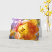 母の日カード-カード カード (黄色い花)