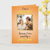 「母の日カード　娘からお母さんへ」 カード (黄色い花)