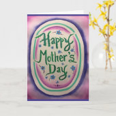 母の日カード: 10代のな不安 カード (黄色い花)