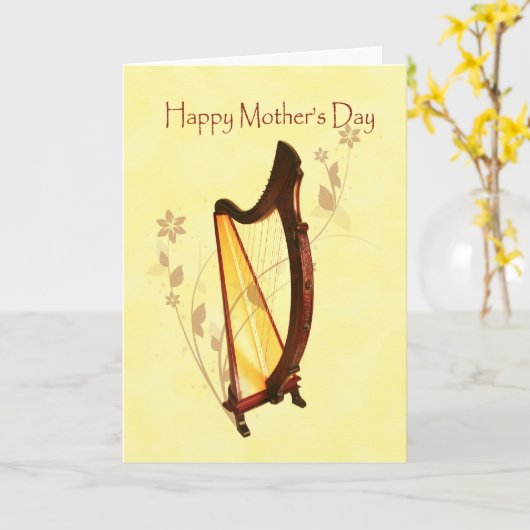 母の日カード#2 カード (黄色い花)