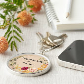 母の日キープサーラウンドキーチェーン キーホルダー (側面)