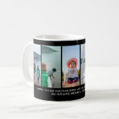 母の日ギフトに写真とメッセージをカスタマイズ コーヒーマグカップ (正面左)