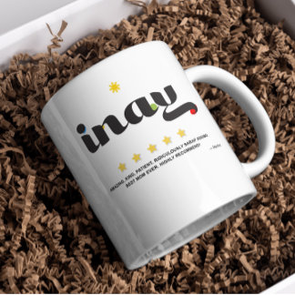 母の日ギフトのマグカップ — Inay 5つ星レビュー マグカップ