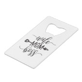 母の日ギフトアイディア妻ママボス クレジットカード栓抜き (裏面アングル)