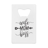 母の日ギフトアイディア妻ママボス クレジットカード栓抜き (裏面)