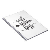 母の日ギフトアイディア妻ママボス ノートブック (右側)