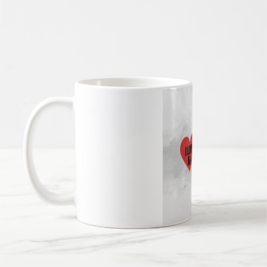 母の日ギフトマグ コーヒーマグカップ (左)