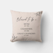 母の日ギフトママおばあちゃん素晴らしおばあちゃん クッション (正面)
