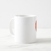 母の日ギフトラッピングマグ コーヒーマグカップ (正面左)
