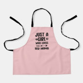 母の日ギフト母の娘マッチングキッチン エプロン (正面)