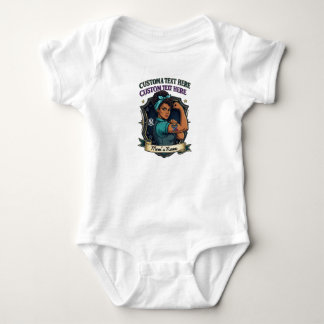 母の日ギフト - かわいい家族の愛 ベビーボディスーツ