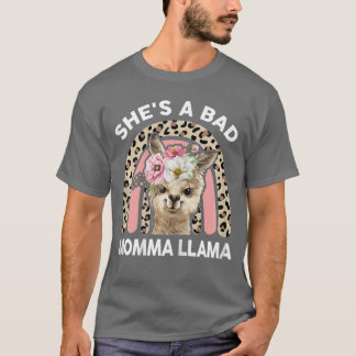 母の日ギフト 女性 悪いママ ラマ Tシャツ