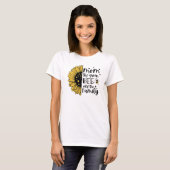 母の日ギフト: 愛の女王蜂ママ Tシャツ (正面フル)