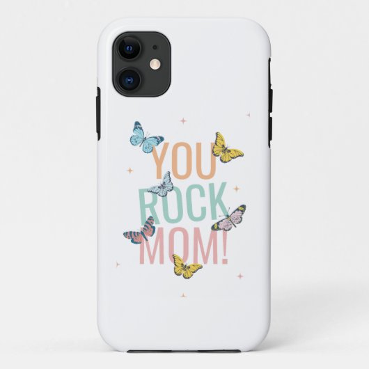 母の日ギフト、母への誕生日プレゼント、新米ママへのギフト Case-Mate iPhoneケース (裏面)
