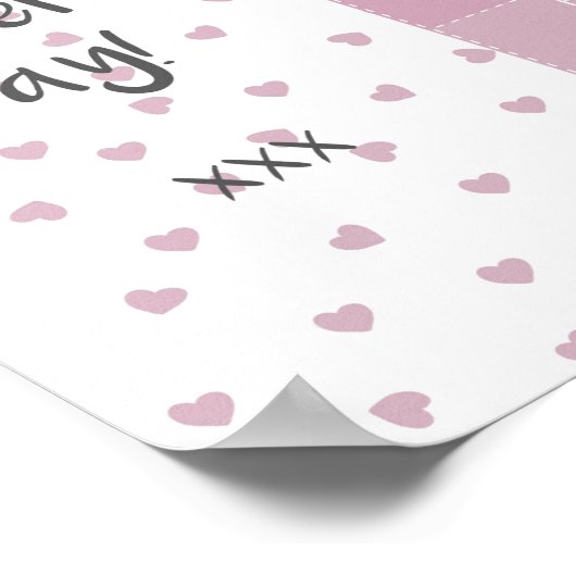 母の日クーポン ポスター (角)