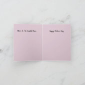 母の日グリーティングカード カード (内部)