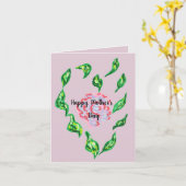 母の日グリーティングカード カード (黄色い花)