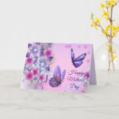 母の日グリーティングカード カード (黄色い花)