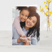 母の日グリーティングカード カード (黄色い花)