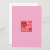 母の日グリーティングカード シーズンカード (正面/裏面)