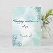 母の日グリーティングカード シーズンカード (スタンド正面)