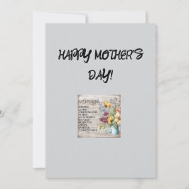 母の日グリーティングカード シーズンカード