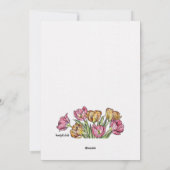 母の日グリーティングカード シーズンカード (裏面)