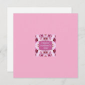 母の日グリーティングカード シーズンカード (正面/裏面)