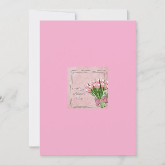 母の日グリーティングカード シーズンカード (正面)