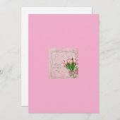 母の日グリーティングカード シーズンカード (正面/裏面)