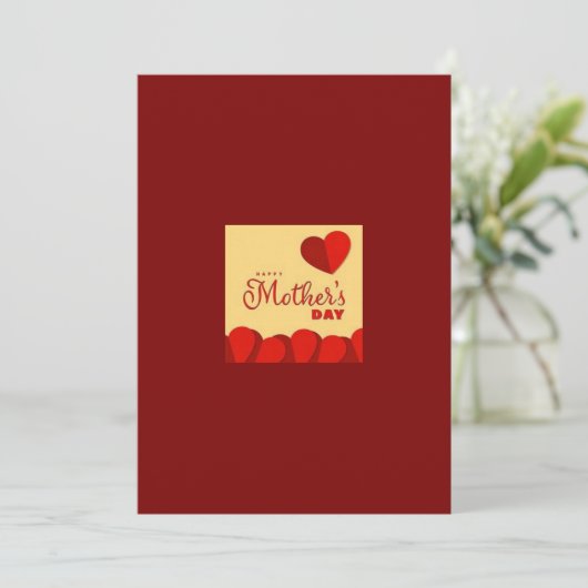 母の日グリーティングカード シーズンカード (スタンド正面)