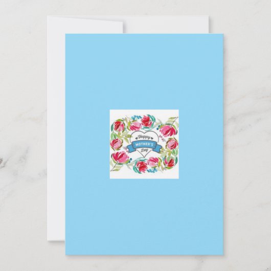 母の日グリーティングカード シーズンカード (正面)