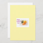 母の日グリーティングカード シーズンカード (正面/裏面)