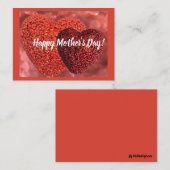 母の日グリーティングカード ノートカード (正面/裏面)
