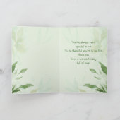 母の日ゴッドマザー《鳥》アメリカゴガラガーデンバードカード カード (内部)