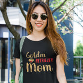 母の日ゴールデンレトリバーママ Tシャツ