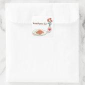 母の日ステッカー スクエアシール (バッグ)