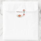 母の日ステッカー ラウンドシール (バッグ)