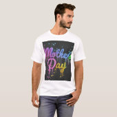 『母の日スペシャル心のこもったデザイン』 Tシャツ (正面フル)