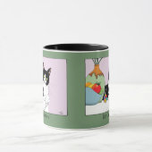 母の日タキシード猫 マグカップ (中央)