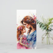 母の日ハグで水彩フローラスタイル (スタンド正面)