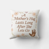 母の日ハグ装飾用クッションかわいい漫画ママ クッション (裏面)
