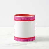 母の日バドス犬ママパグ犬 マグカップ (中央)