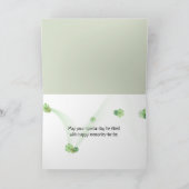 母の日パンダのクマと子牛 カード (内部)