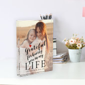 母の日パーソナライズされたの写真と文字引用文 フォトブロック