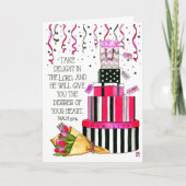 母の日パーソナライズされたの望み カード (正面)