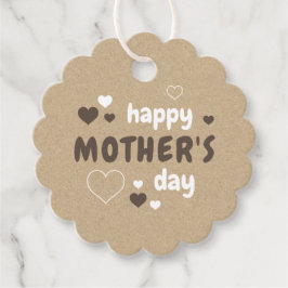 母の日パーティー手芸素朴CC1107 フェイバータグ