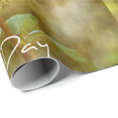 母の日ピンクローズフラワーマットラッピング紙 ラッピングペーパー (ロールコーナー)