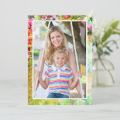 母の日フォトウォーターカラーカントリーガーデン名 シーズンカード (スタンド正面)